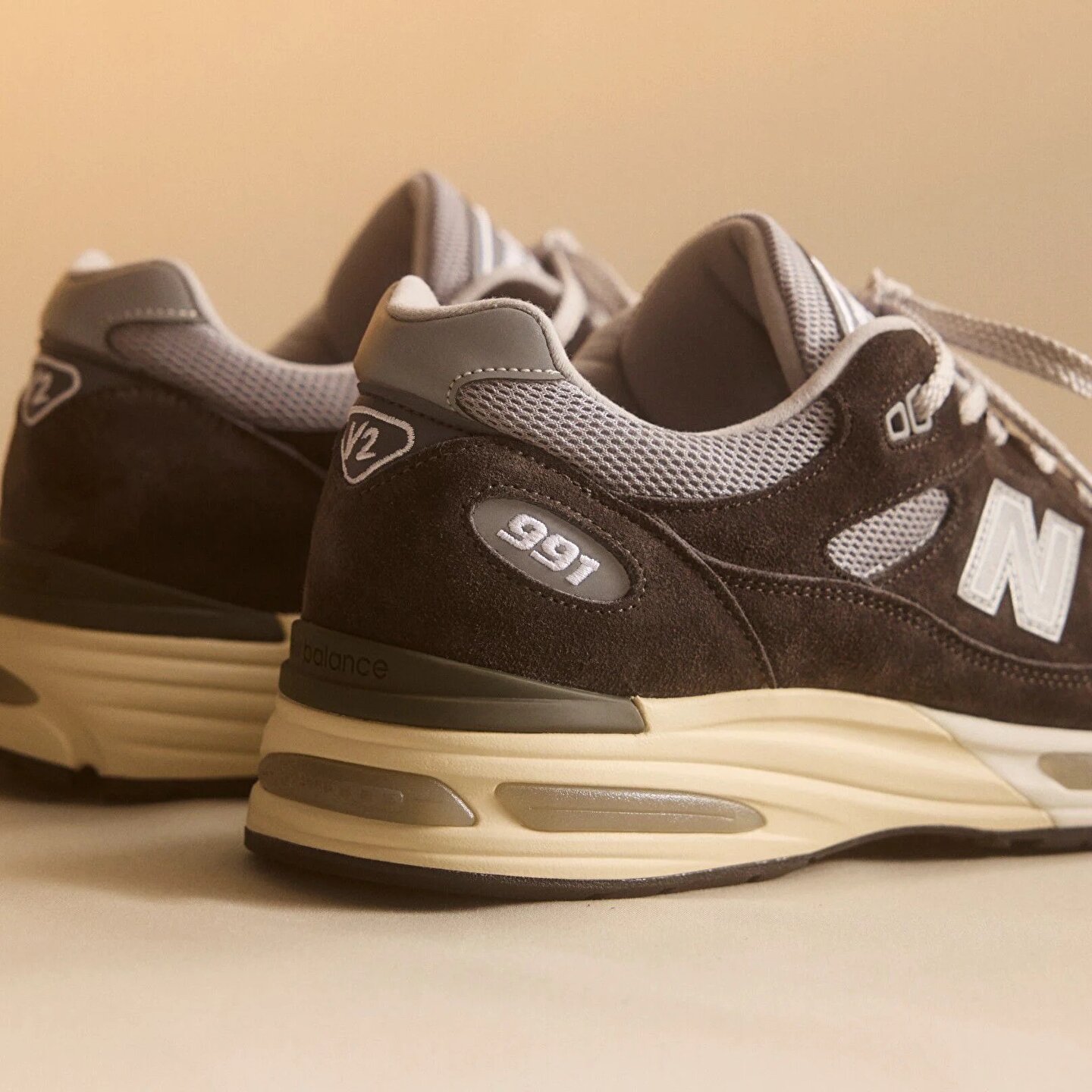New Balance 991v2 Gri Unisex Günlük Giyim