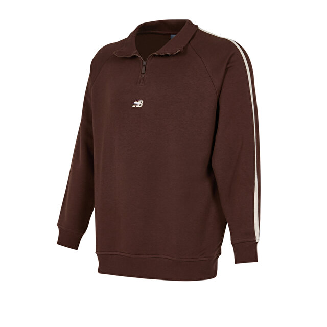 Мужской свитшот New Balance MNC3608 Kahverengi