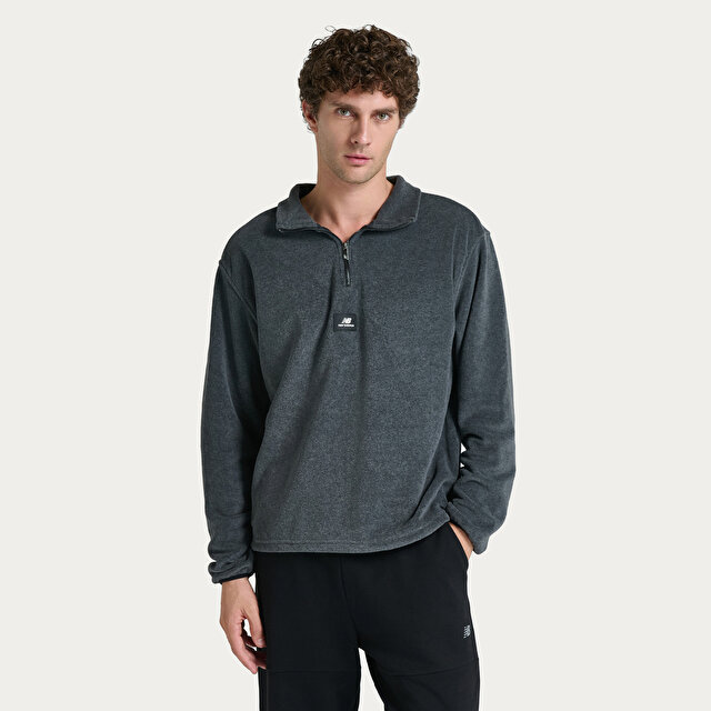 Мужской свитшот New Balance MNC3620 Antrasit