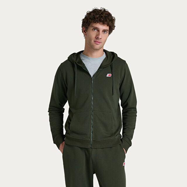 Мужской свитшот New Balance MNJ3607 Haki на каждый день