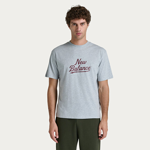 Мужская футболка New Balance MNT3637 Melanj на каждый день