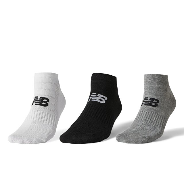 Unisex носки New Balance SOA01 Siyah/Gri/Beyaz для бега