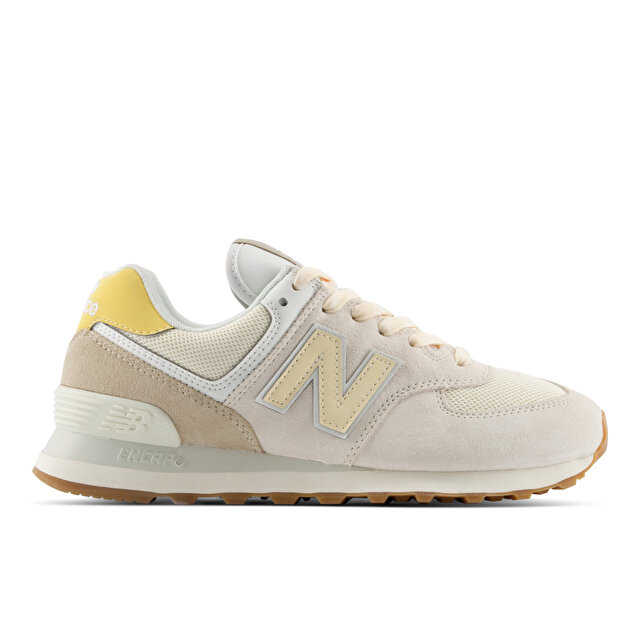 Женская кепка New Balance 574 Krem Günlük Giyim W574VA на каждый день
