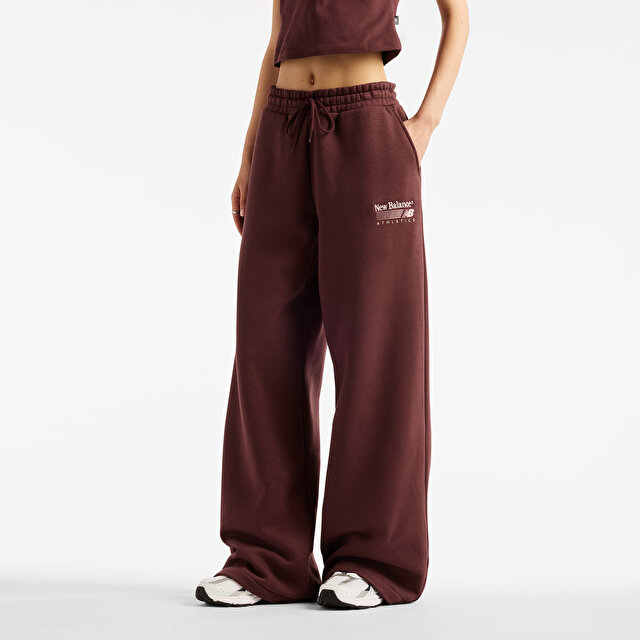 Женские спортивные штаны New Balance WB62983A Kahverengi на каждый день