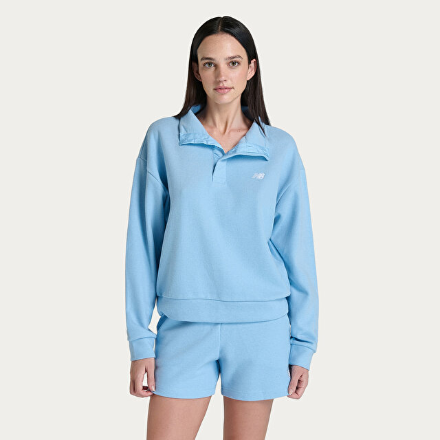 Женский свитшот New Balance WNC3640 на каждый день