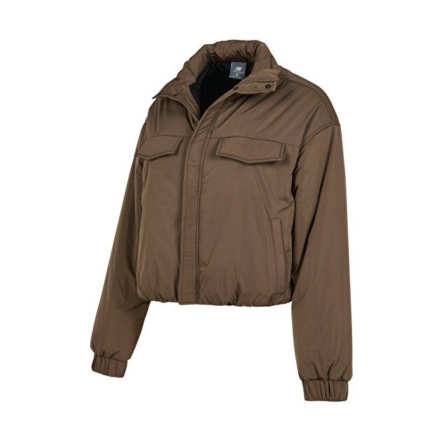 Женская куртка New Balance WNJ3605 Kahverengi Yelek