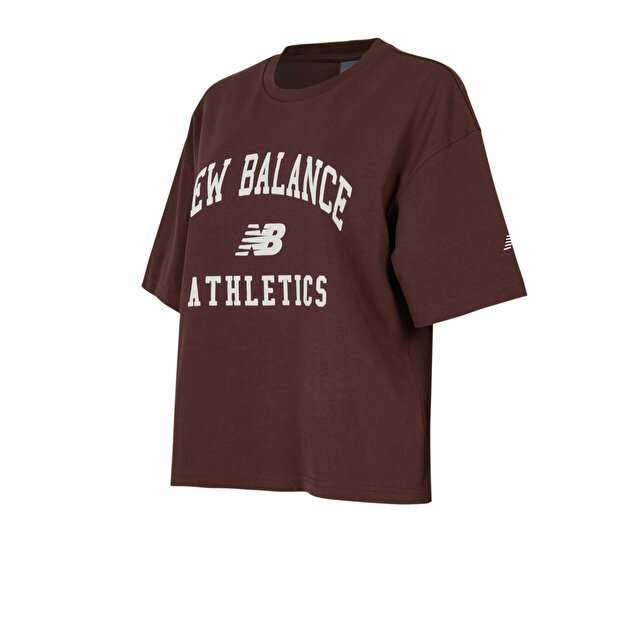 Женская футболка New Balance WNT1402 Kahverengi