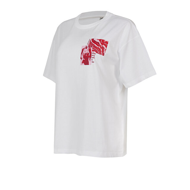 Женская футболка New Balance WNT1636 для бега