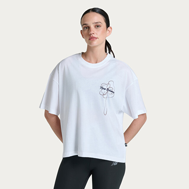 Женская футболка New Balance WNT3628 на каждый день
