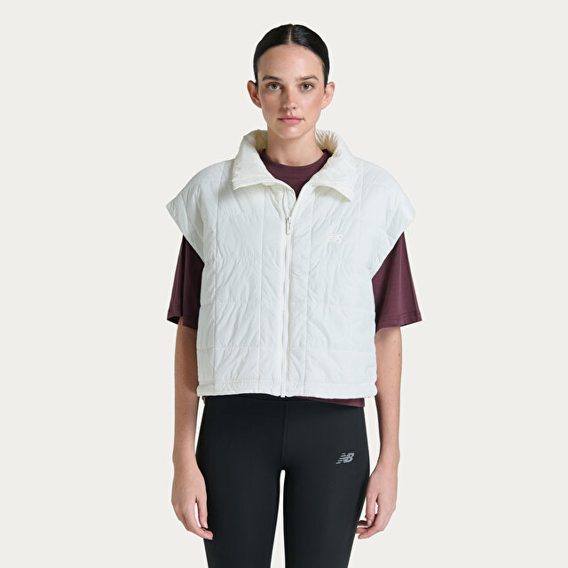 Женская куртка New Balance WNV1620 Krem Yelek