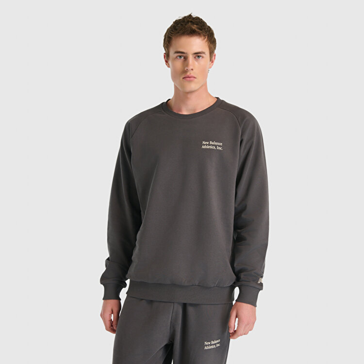 New Balance MNC3522 Antrasit Erkek Sweatshirt - Newbalance