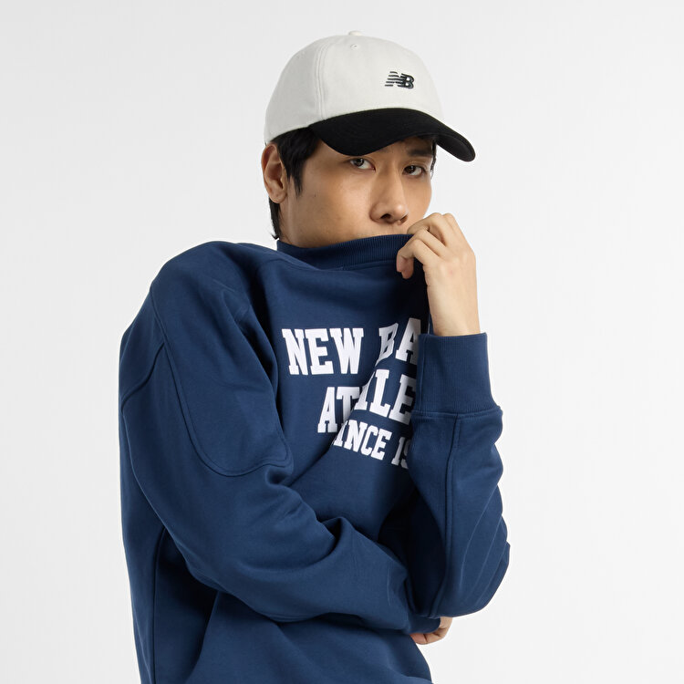 New Balance MT51521 Lacivert Erkek Sweatshirt - Newbalance