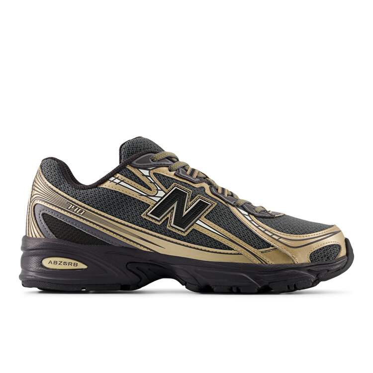 New Balance 740 Siyah Unisex Günlük Giyim - Newbalance