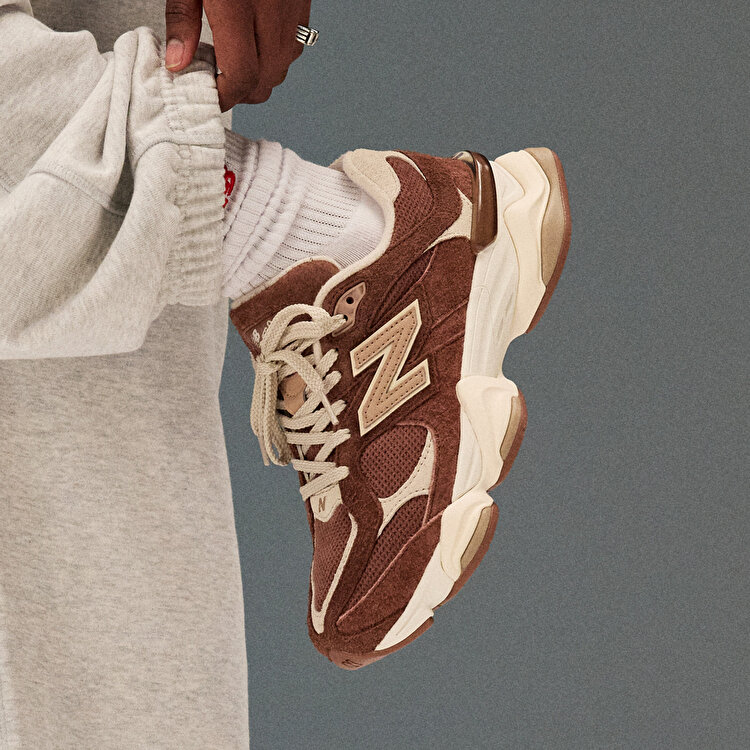 「New Balance」U9060CCC/スニーカー レディース New Balance 9060 Kahverengi Unisex Günlük Giyim - Newbalance