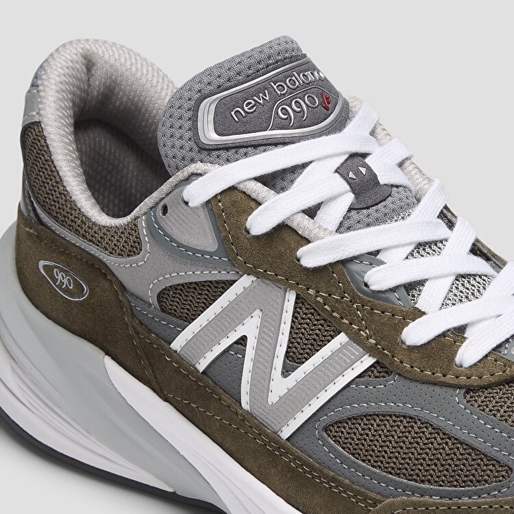 New Balance 990 Yeşil Unisex Günlük Giyim - Newbalance