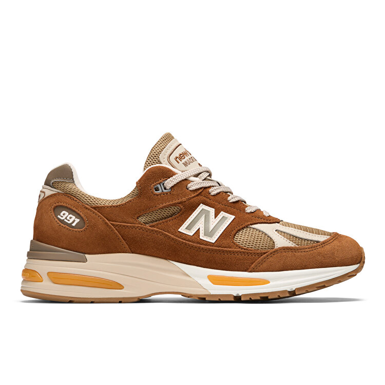 New Balance Made in UK U991v2 Kahverengi Unisex Günlük Giyim