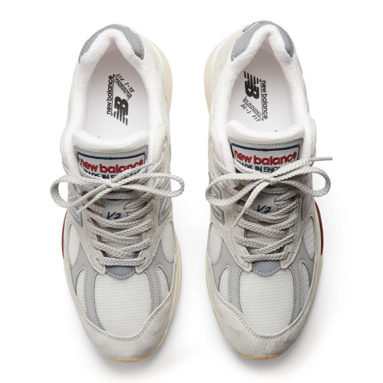 【美品】new balance U991VS2 27.5 New Balance 991v2 Beyaz Unisex Günlük Giyim - Newbalance