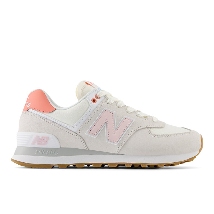 New Balance 574 Beyaz Kadın Günlük Giyim - Newbalance
