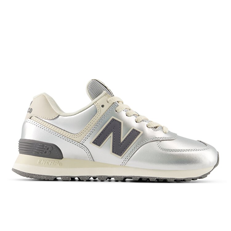 New Balance 574 Gri Kadın Günlük Giyim - Newbalance
