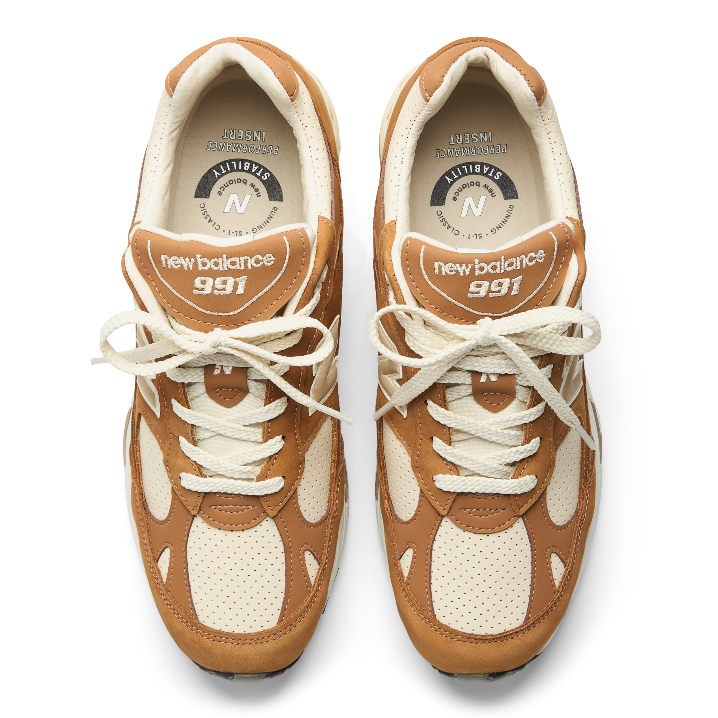 New Balance 991 Kahverengi Erkek Ayakkabı M991TW1 görsel 3