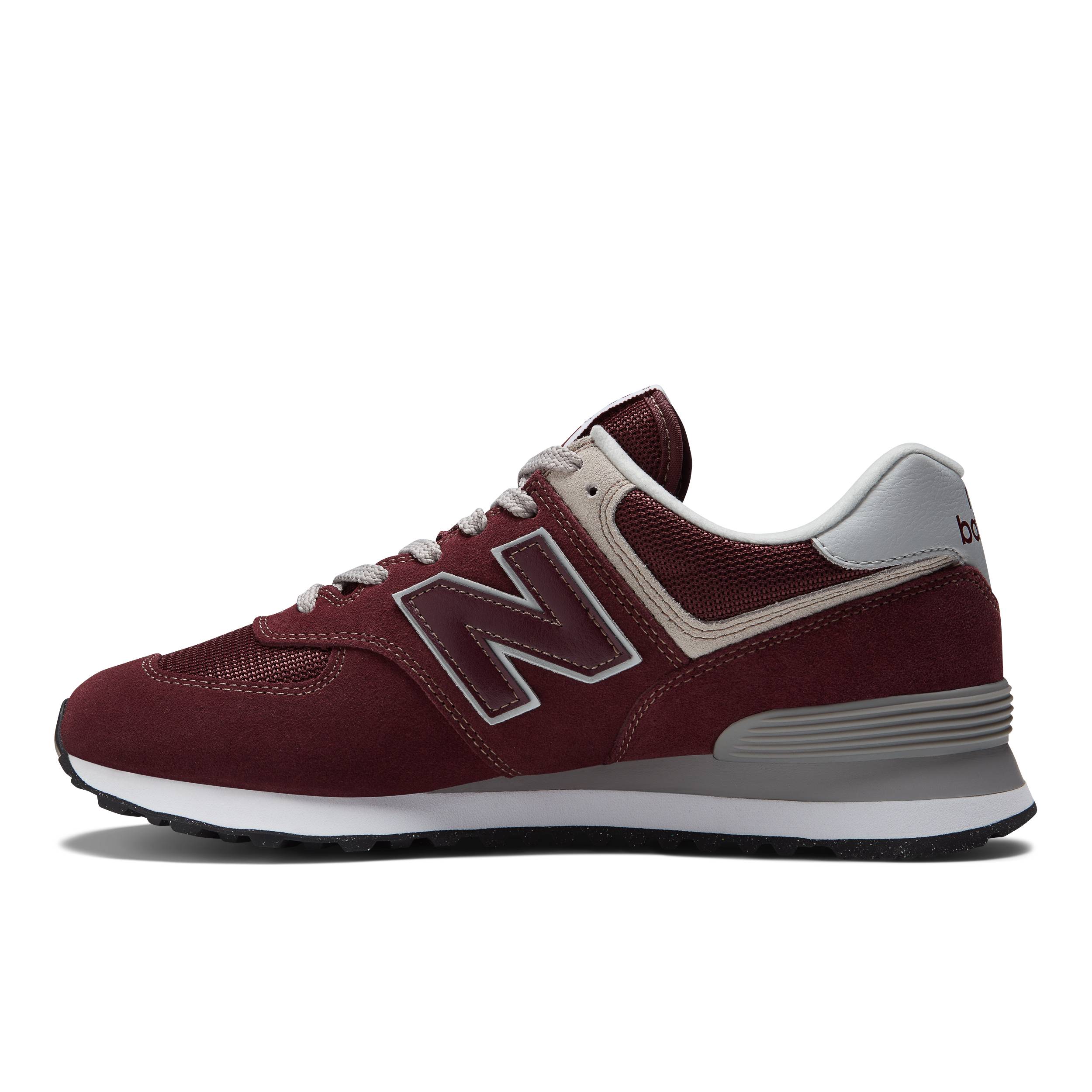 New Balance 574 Bordo Unisex Ayakkabı ML574EVM görsel 2