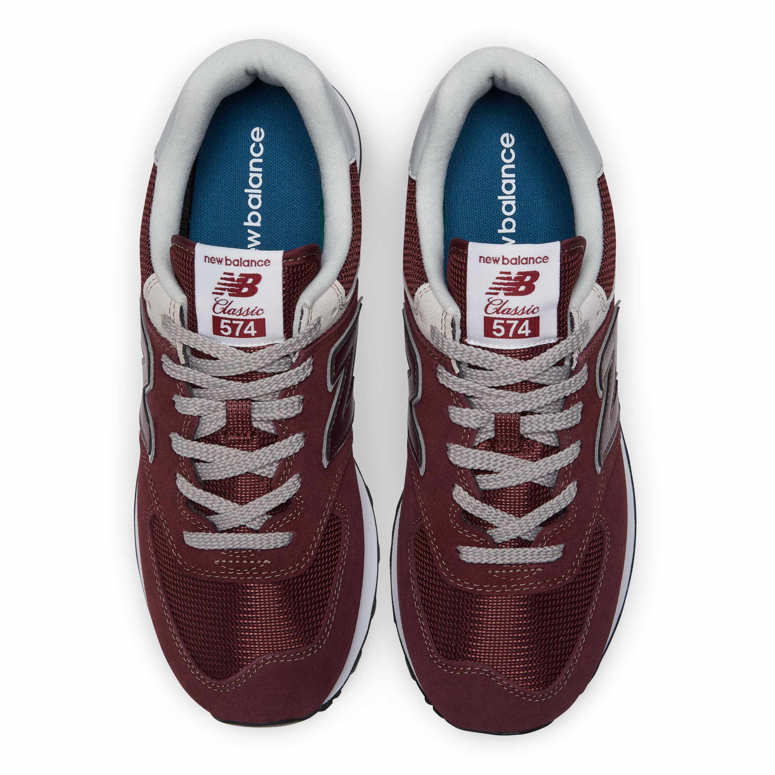 New Balance 574 Bordo Unisex Ayakkabı ML574EVM görsel 3