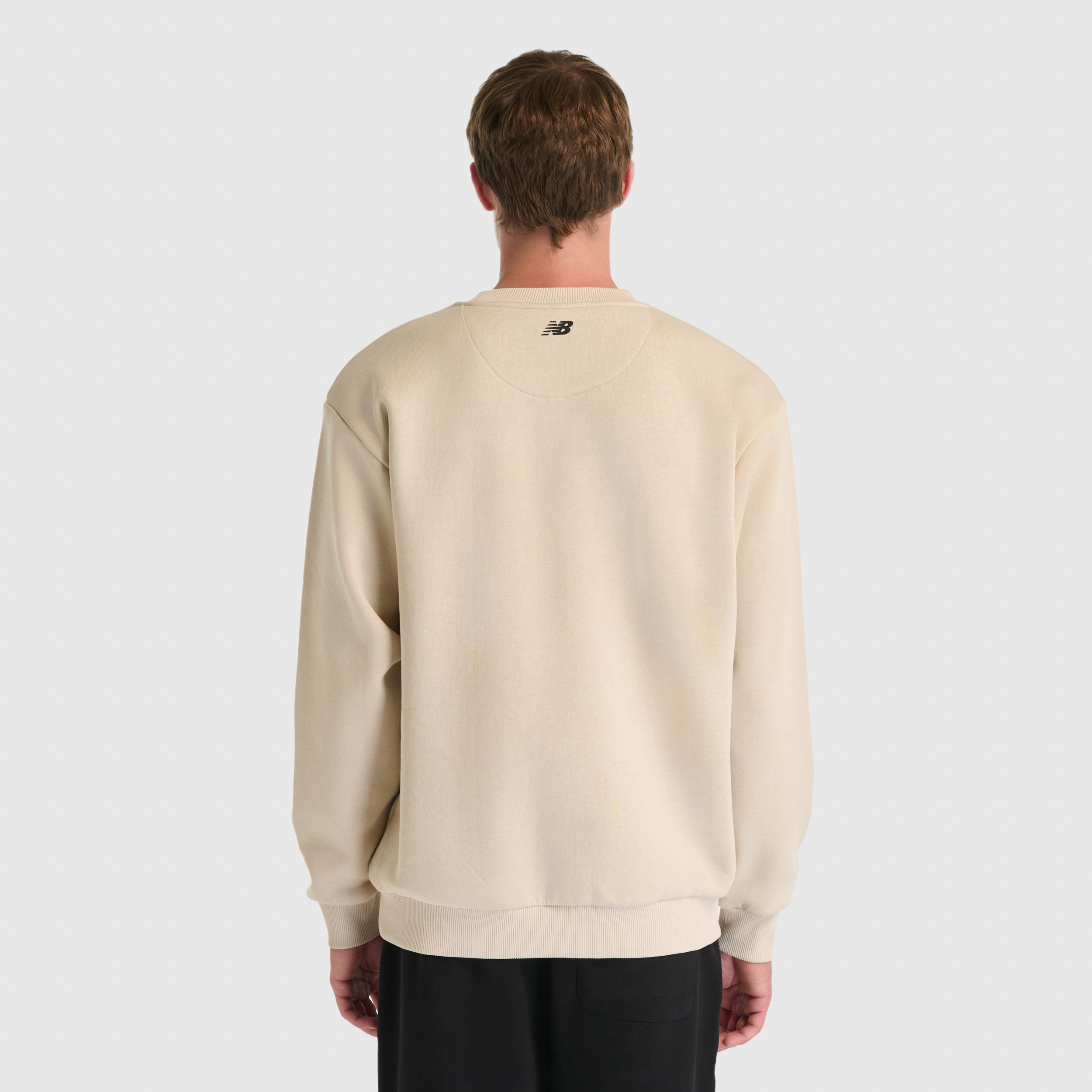 New Balance MNC3505 Bej Erkek Sweatshirt görsel 3