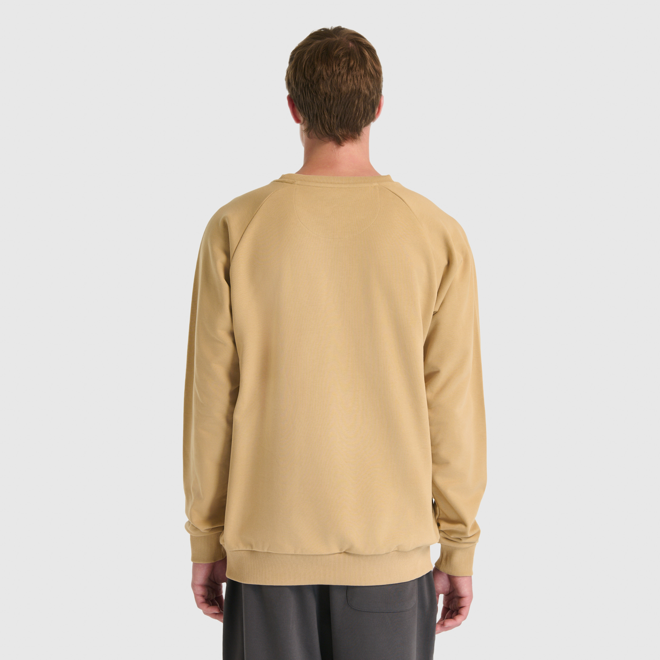 New Balance MNC3522 Bej Erkek Sweatshirt görsel 3