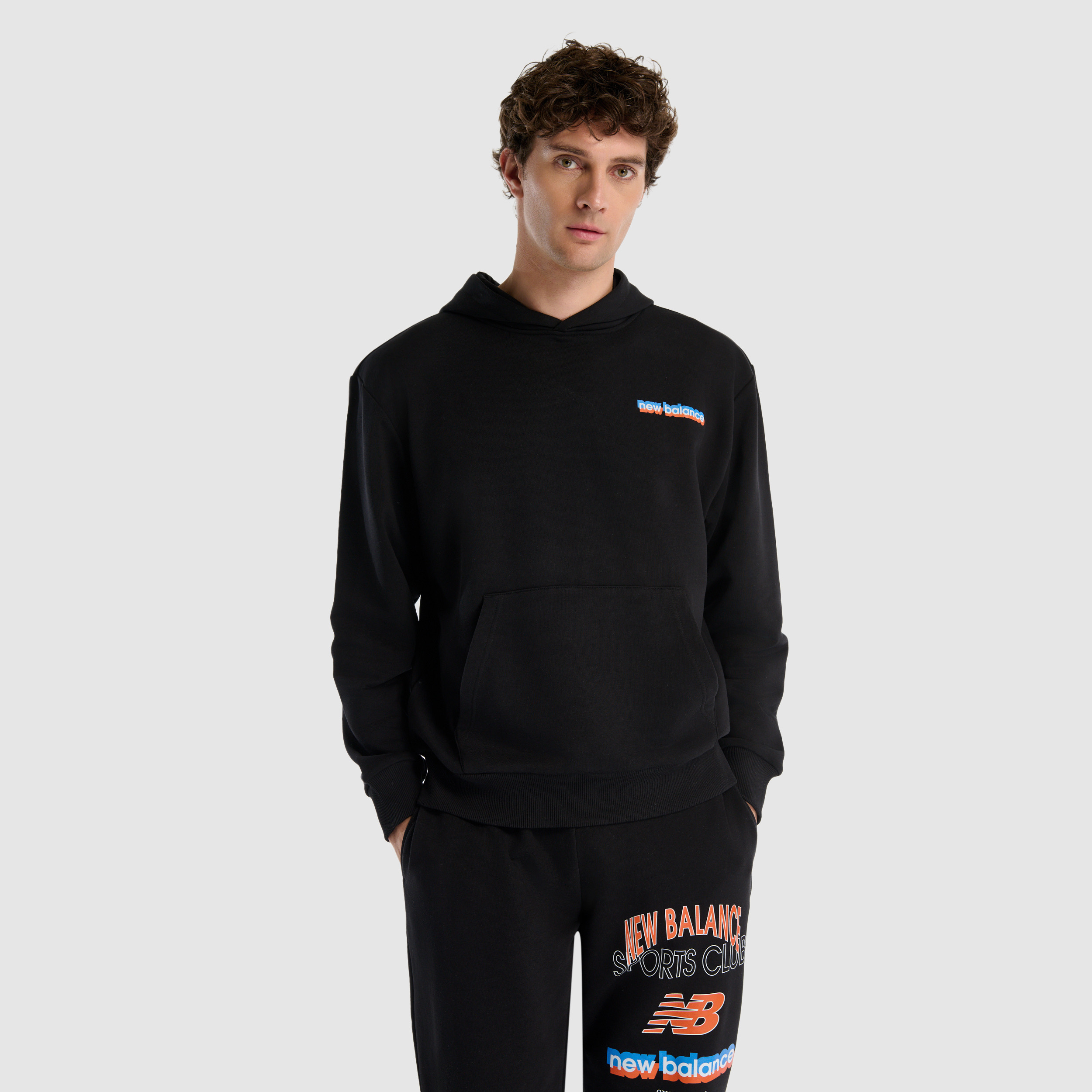 New Balance MNH1533 Siyah Erkek Sweatshirt