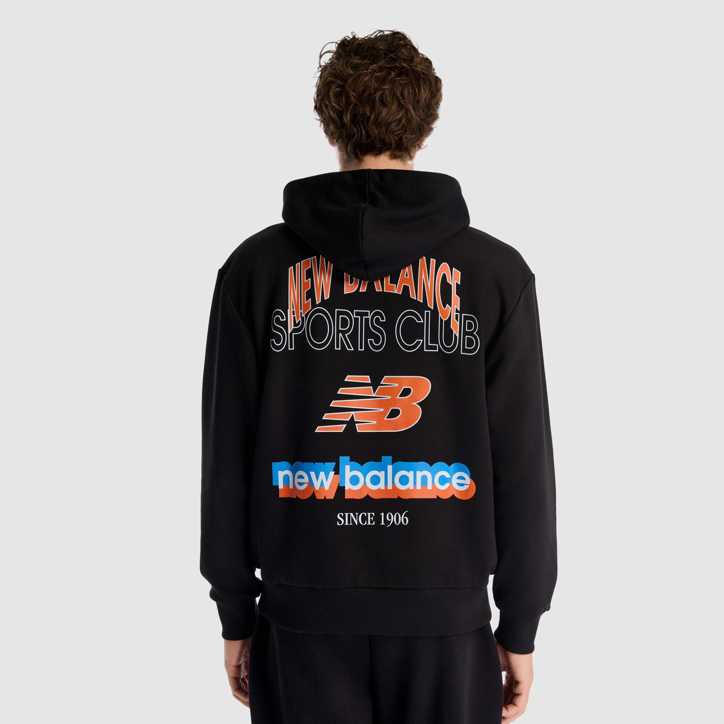New Balance MNH1533 Siyah Erkek Sweatshirt görsel 4