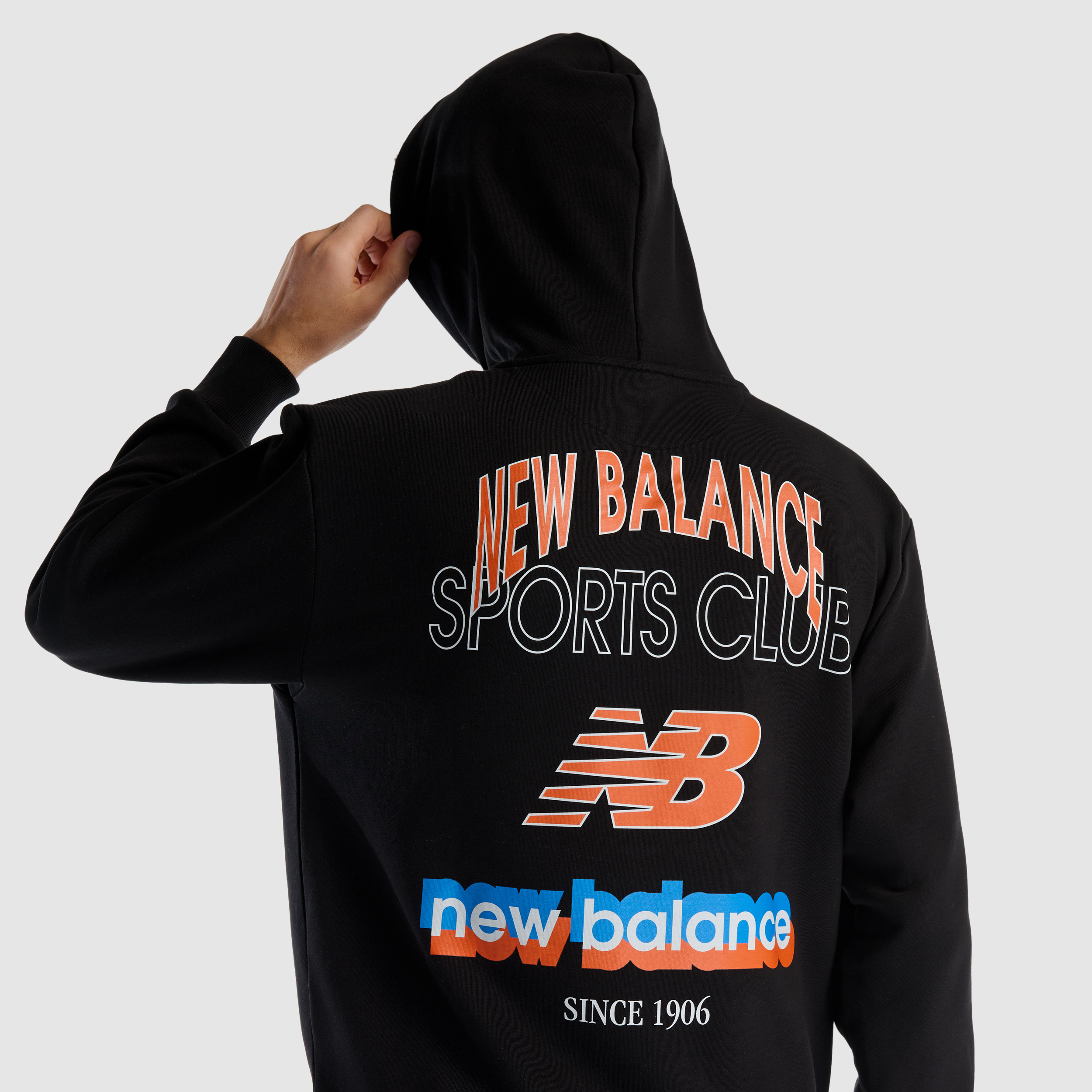 New Balance MNH1533 Siyah Erkek Sweatshirt görsel 6