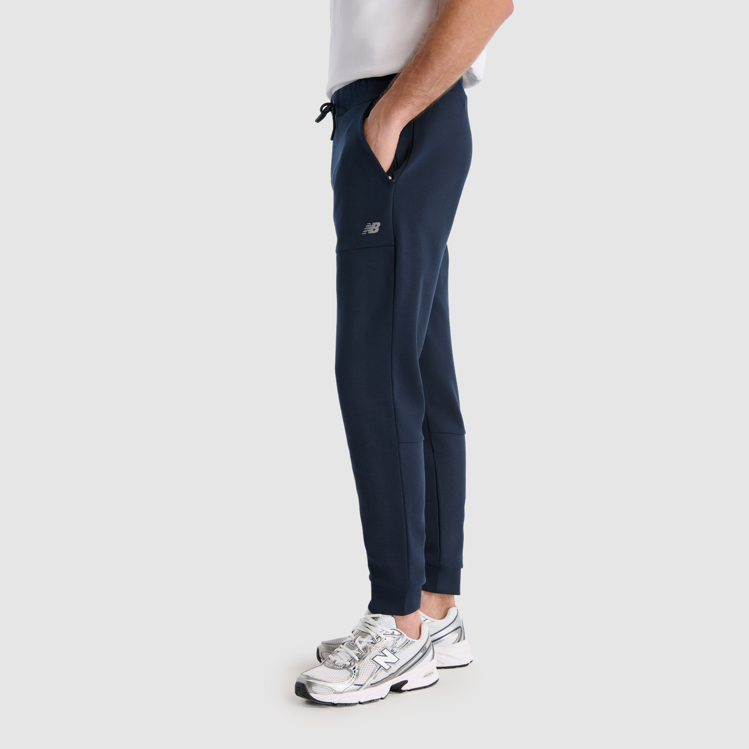 New Balance MNP1517 Lacivert Erkek Eşofman Altı görsel 3