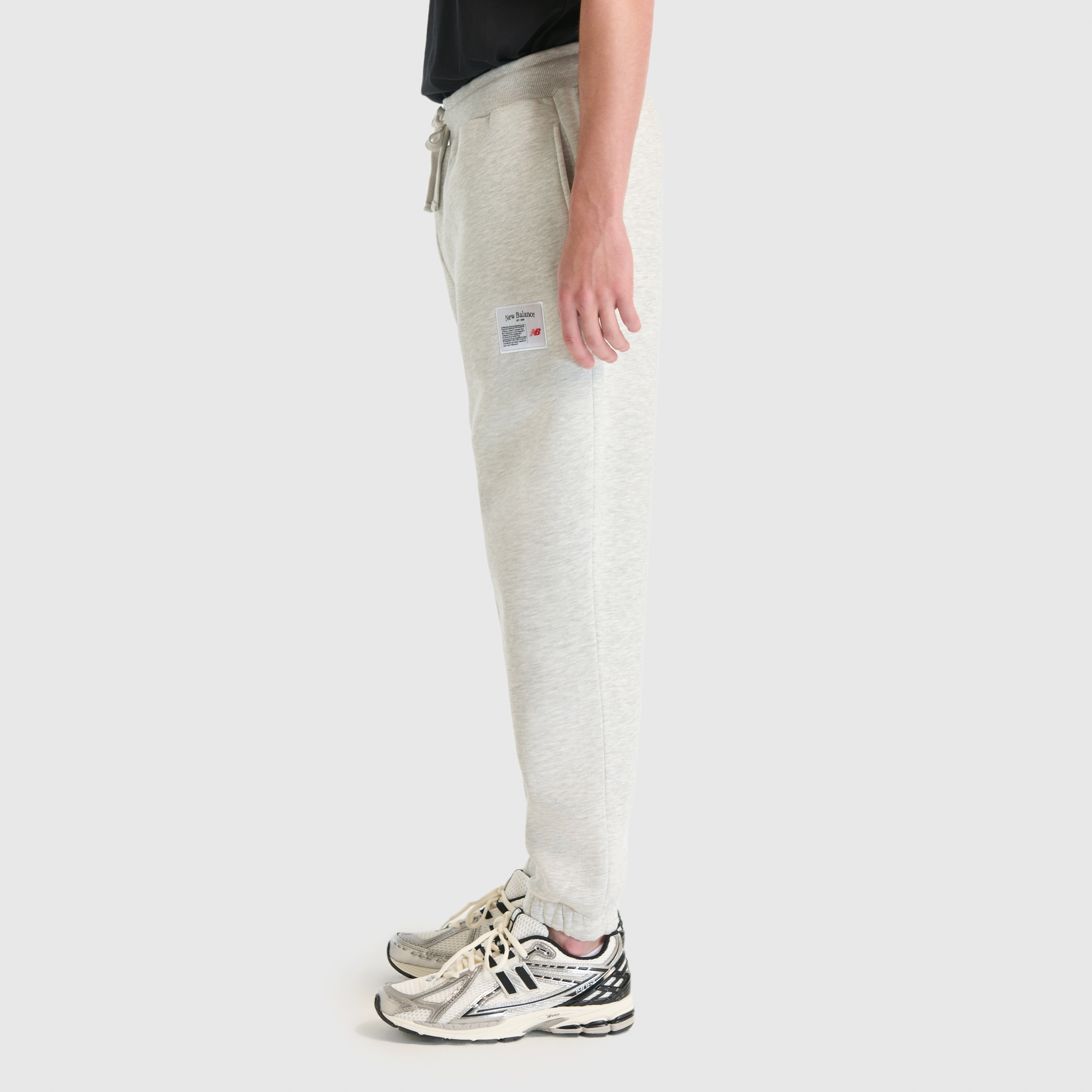 New Balance MNP3503 Beyaz Erkek Eşofman Altı görsel 3