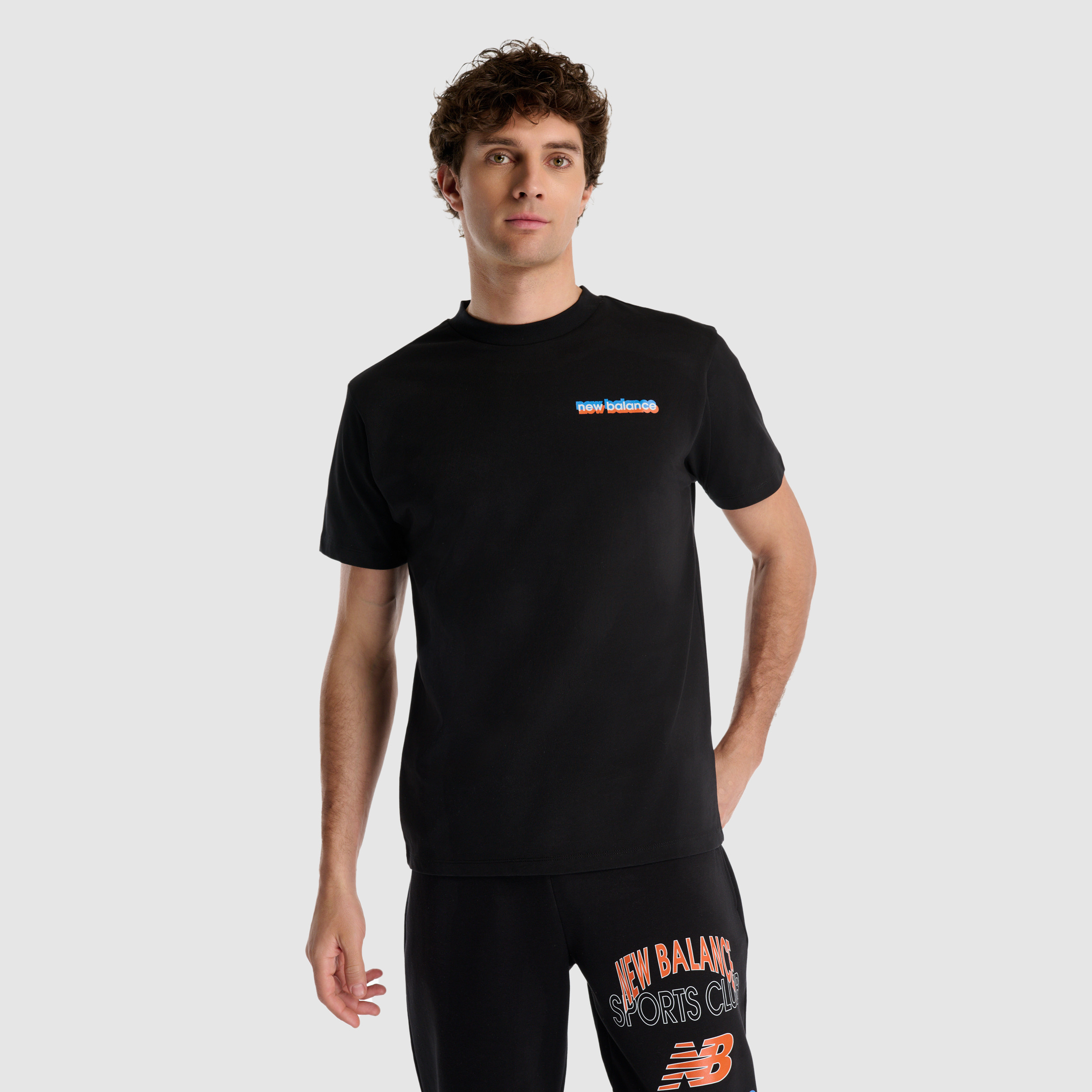 New Balance MNT1533 Siyah Erkek Tişört