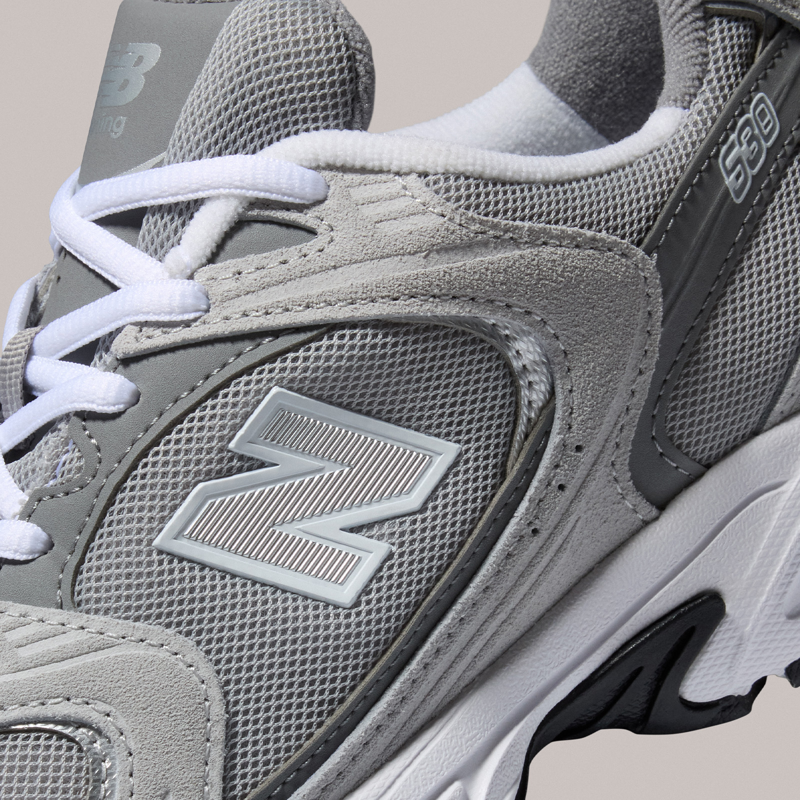 New Balance 530 Gri Unisex Ayakkabı MR530CK görsel 2