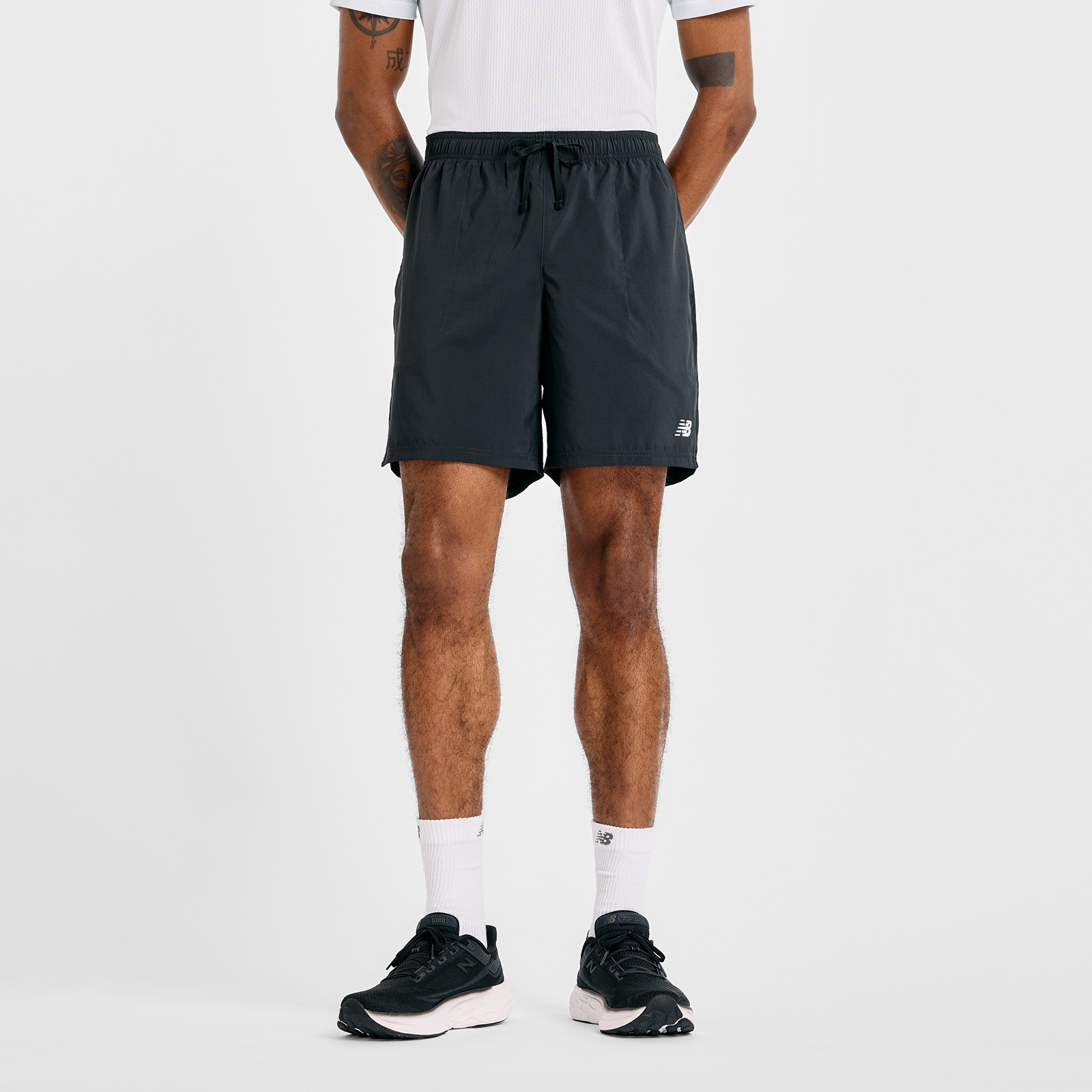 New Balance MS51903 Siyah Erkek Şort