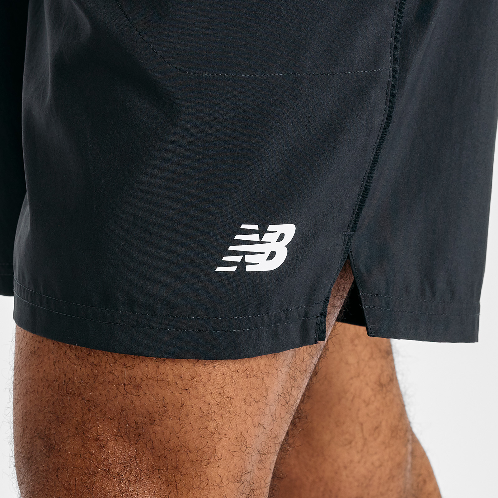 New Balance MS51903 Siyah Erkek Şort görsel 6