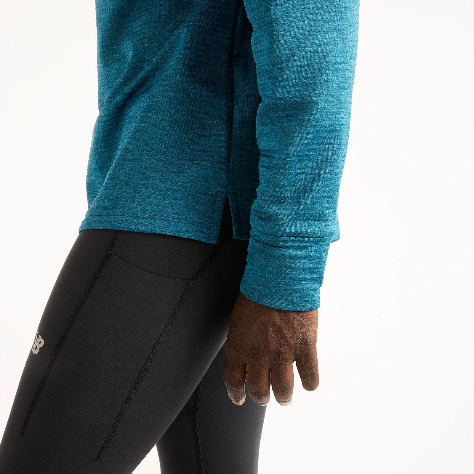 New Balance MT43204 Mavi Erkek Sweatshirt görsel 6