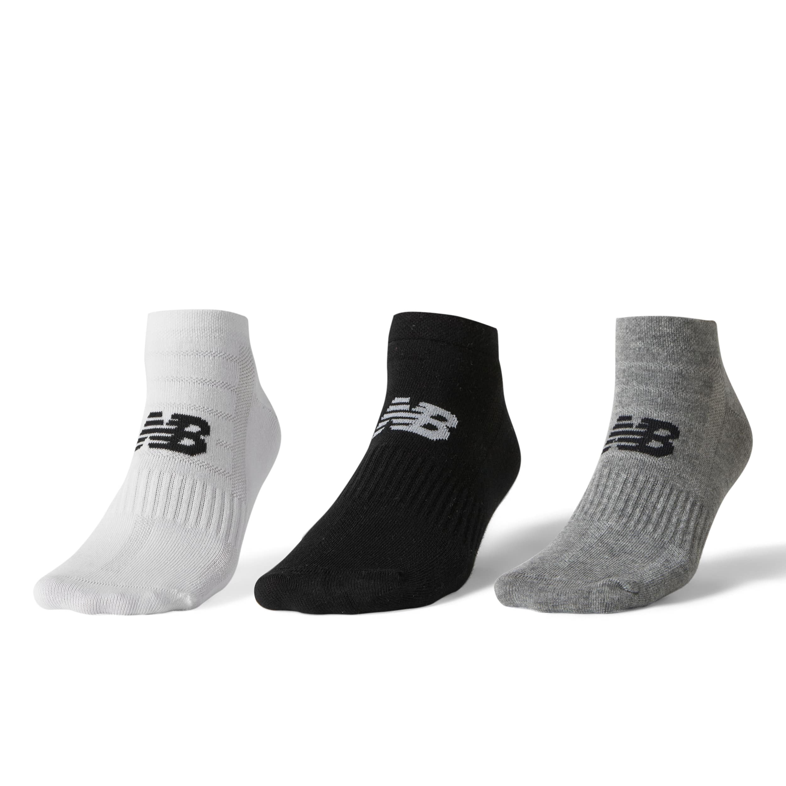 New Balance SOA01 Siyah/Gri/Beyaz Unisex Çorap
