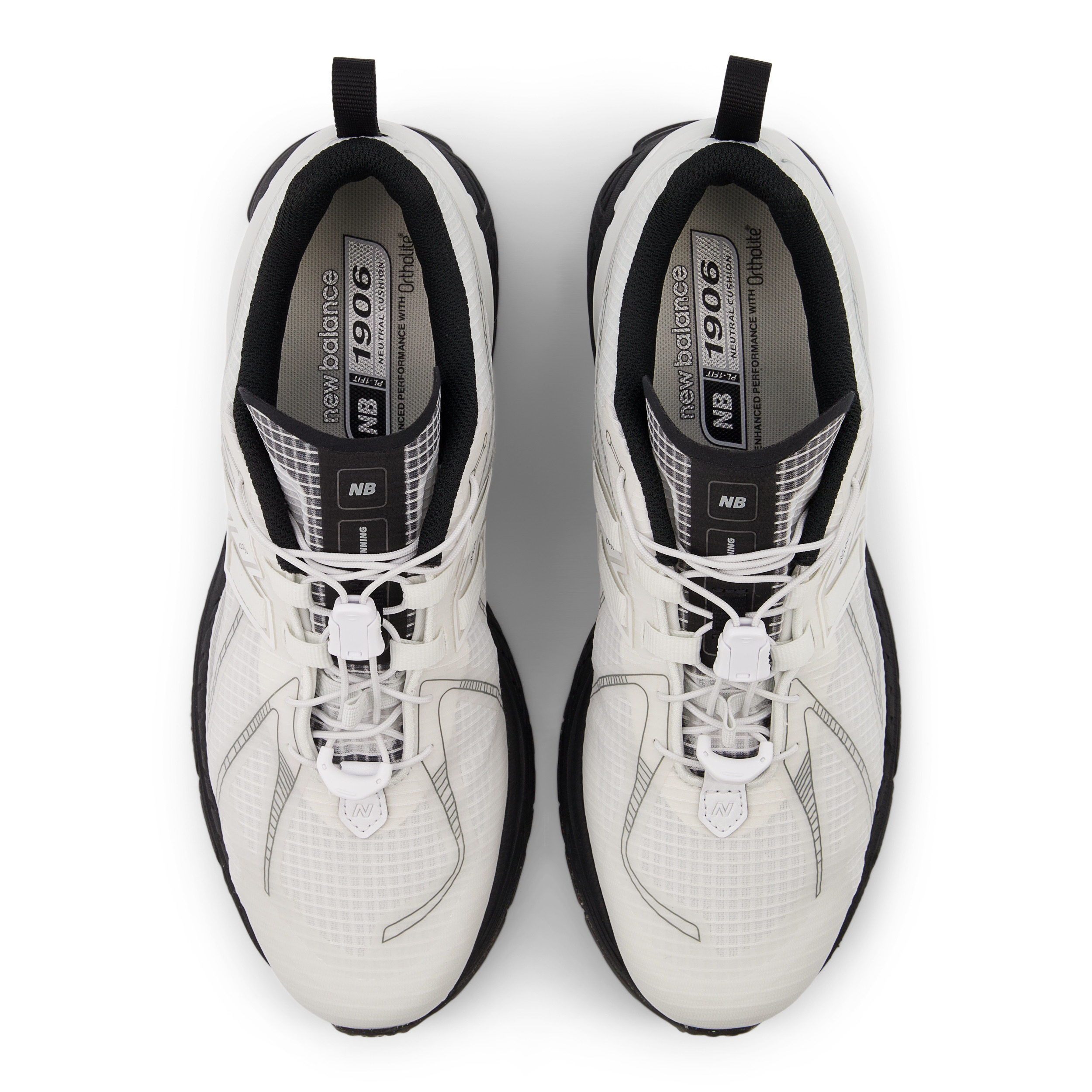 New Balance 1906 Beyaz Unisex Günlük Giyim U1906RNA görsel 3