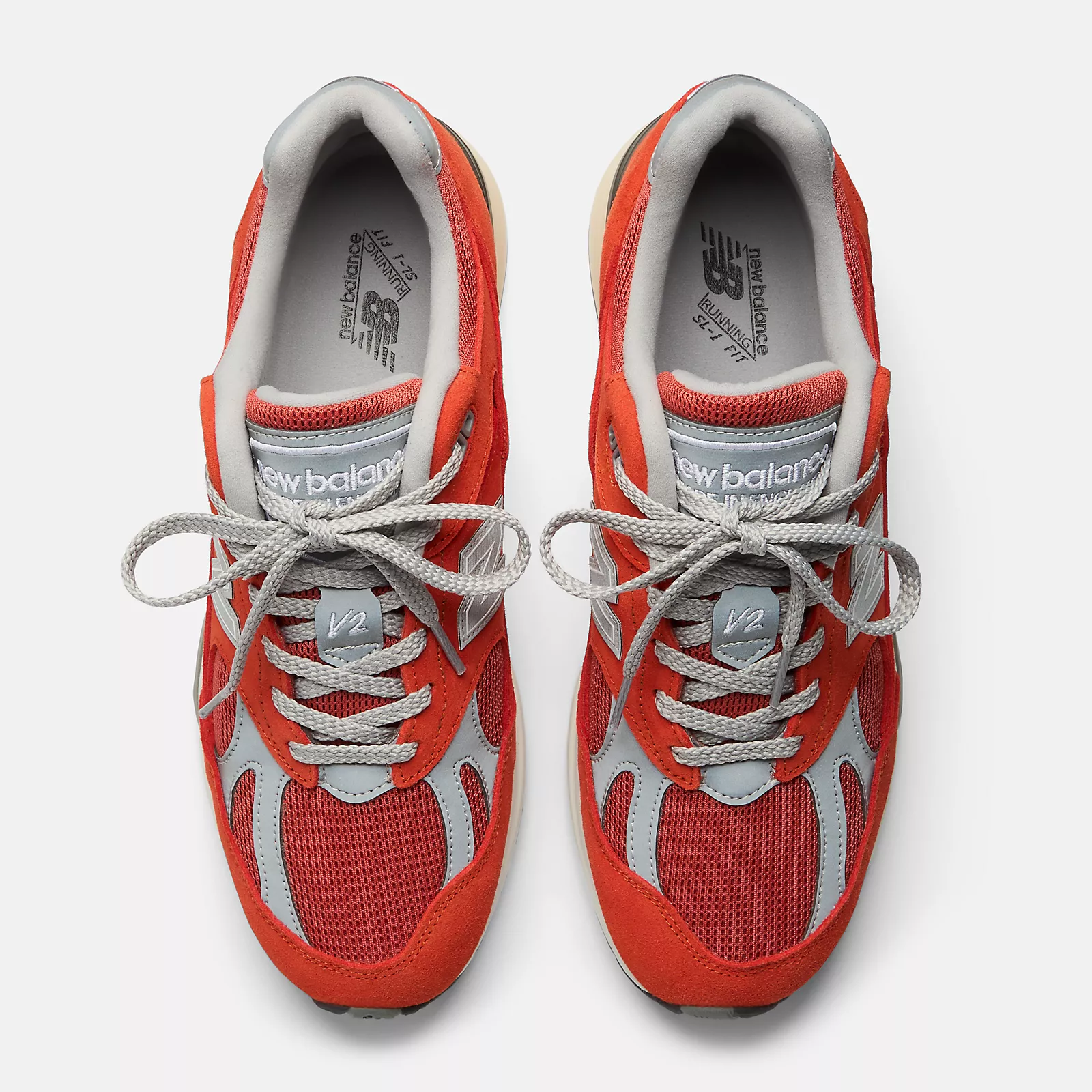 New Balance 991 Turuncu Erkek Ayakkabı U991VO2 görsel 3