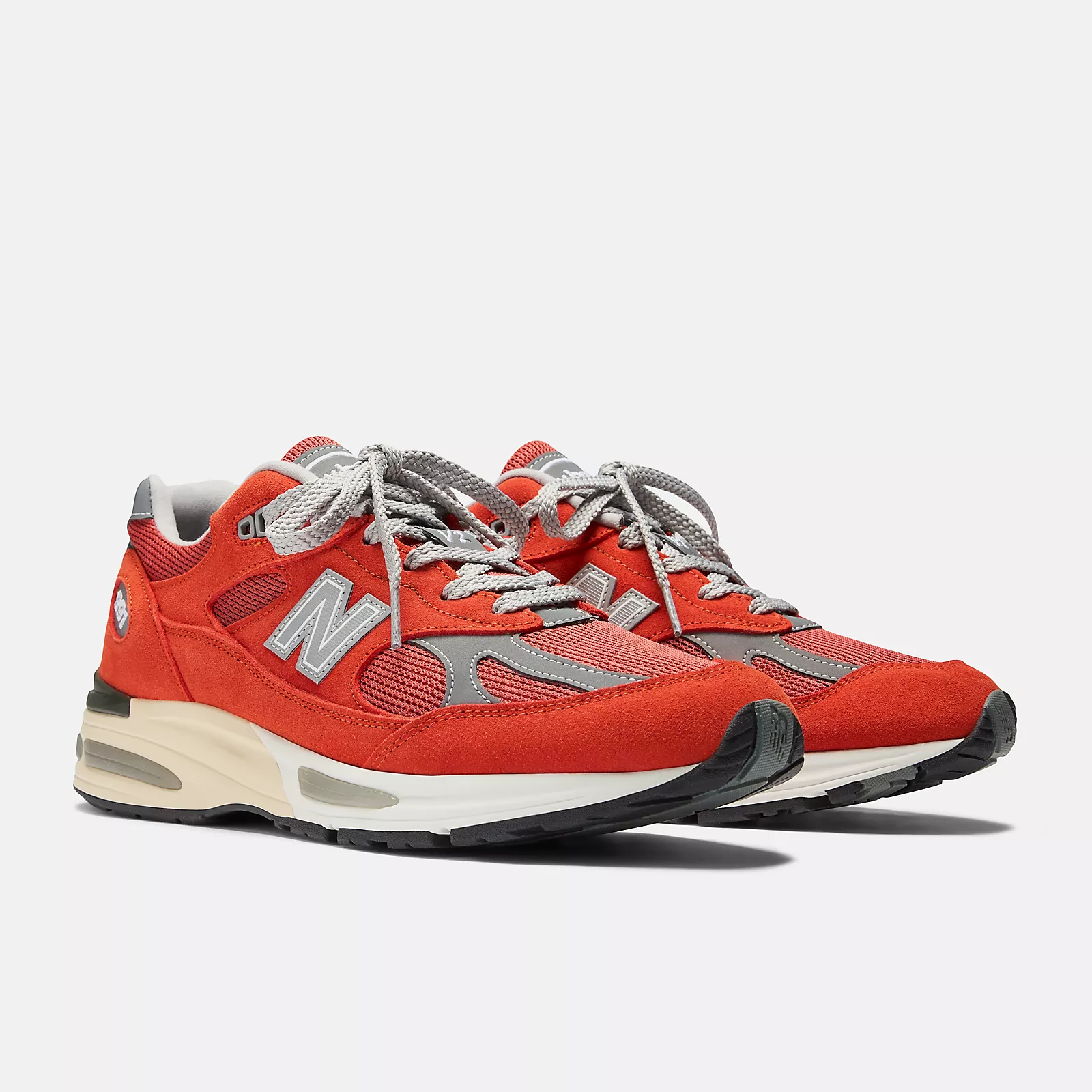 New Balance 991 Turuncu Erkek Ayakkabı U991VO2 görsel 4