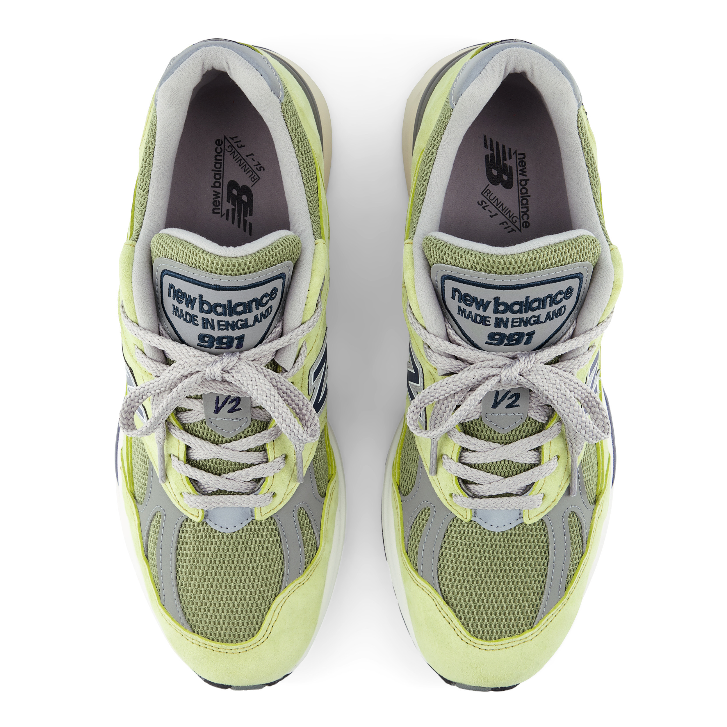 New Balance 991v2 Yeşil Erkek Ayakkabı U991WG2 görsel 3