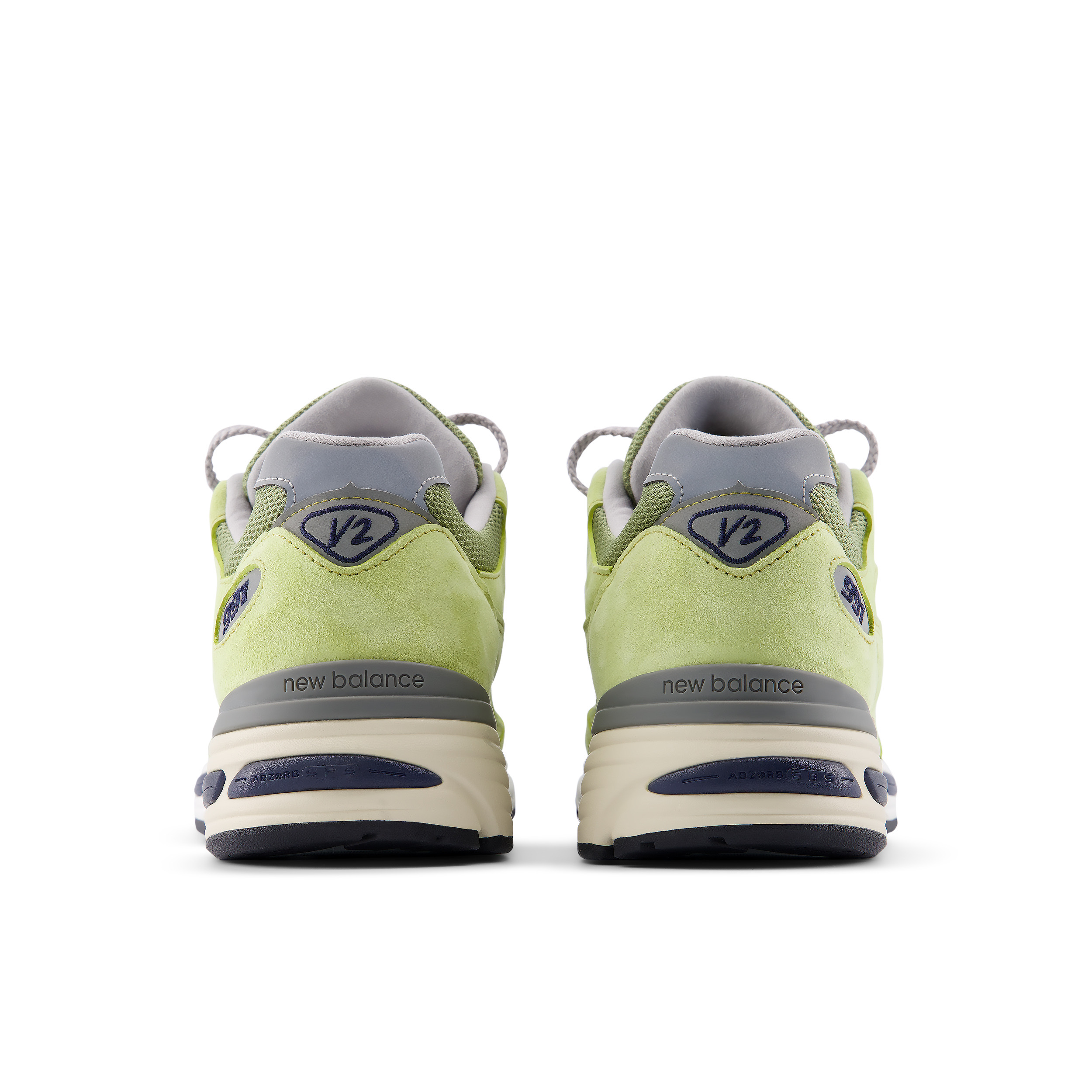 New Balance 991v2 Yeşil Erkek Ayakkabı U991WG2 görsel 4