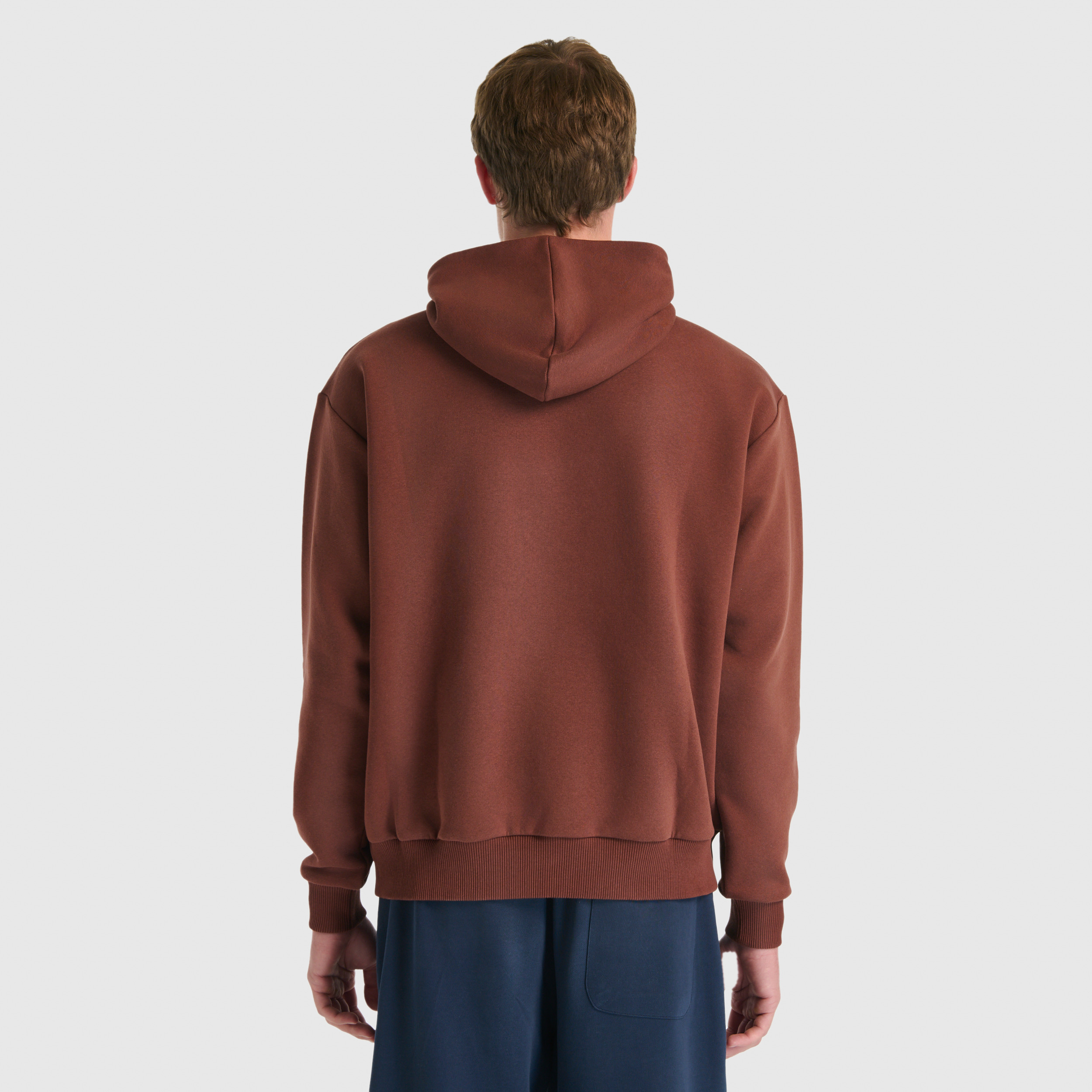New Balance UNH3534 Kahverengi Unisex Sweatshirt görsel 4