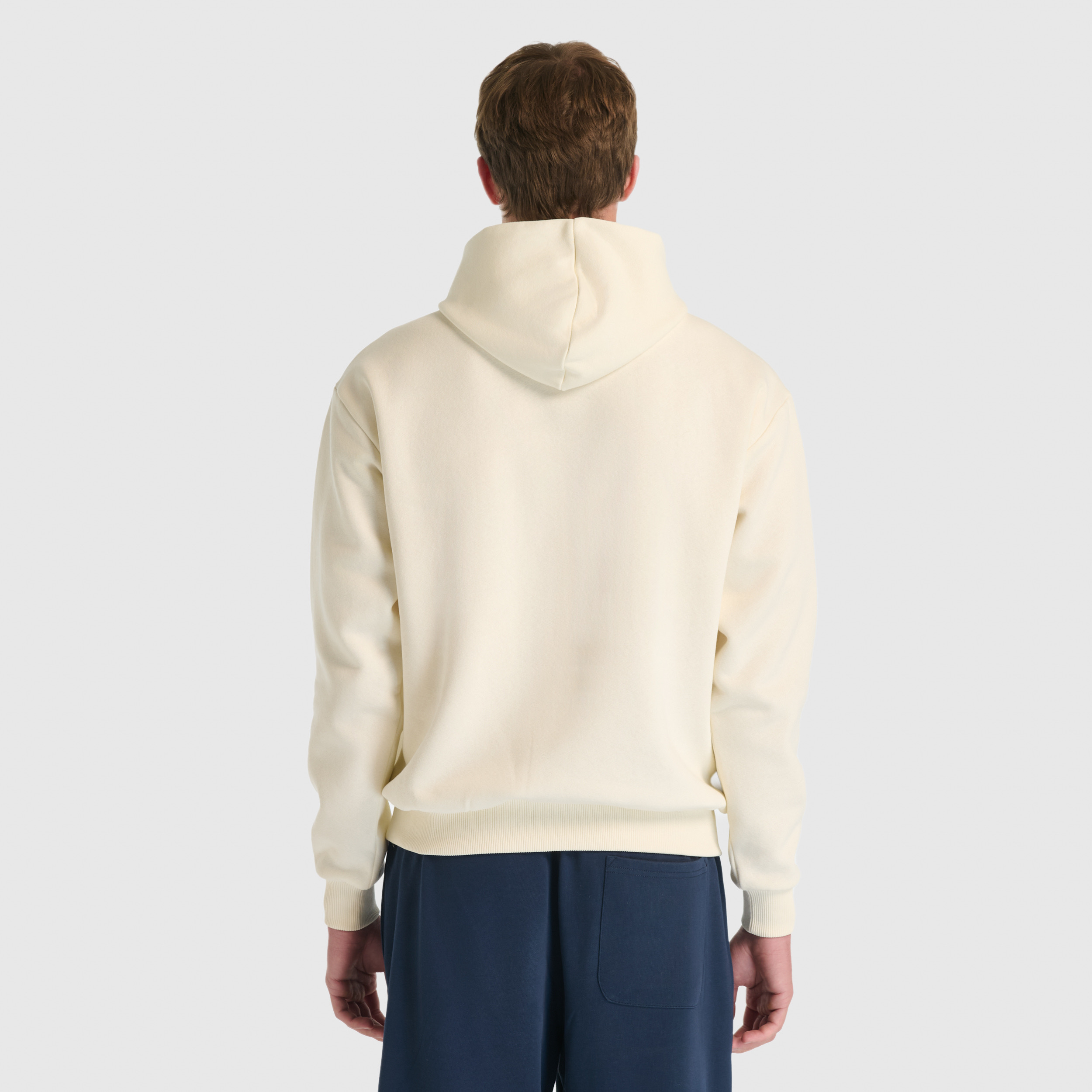 New Balance UNH3534 Bej Unisex Sweatshirt görsel 3