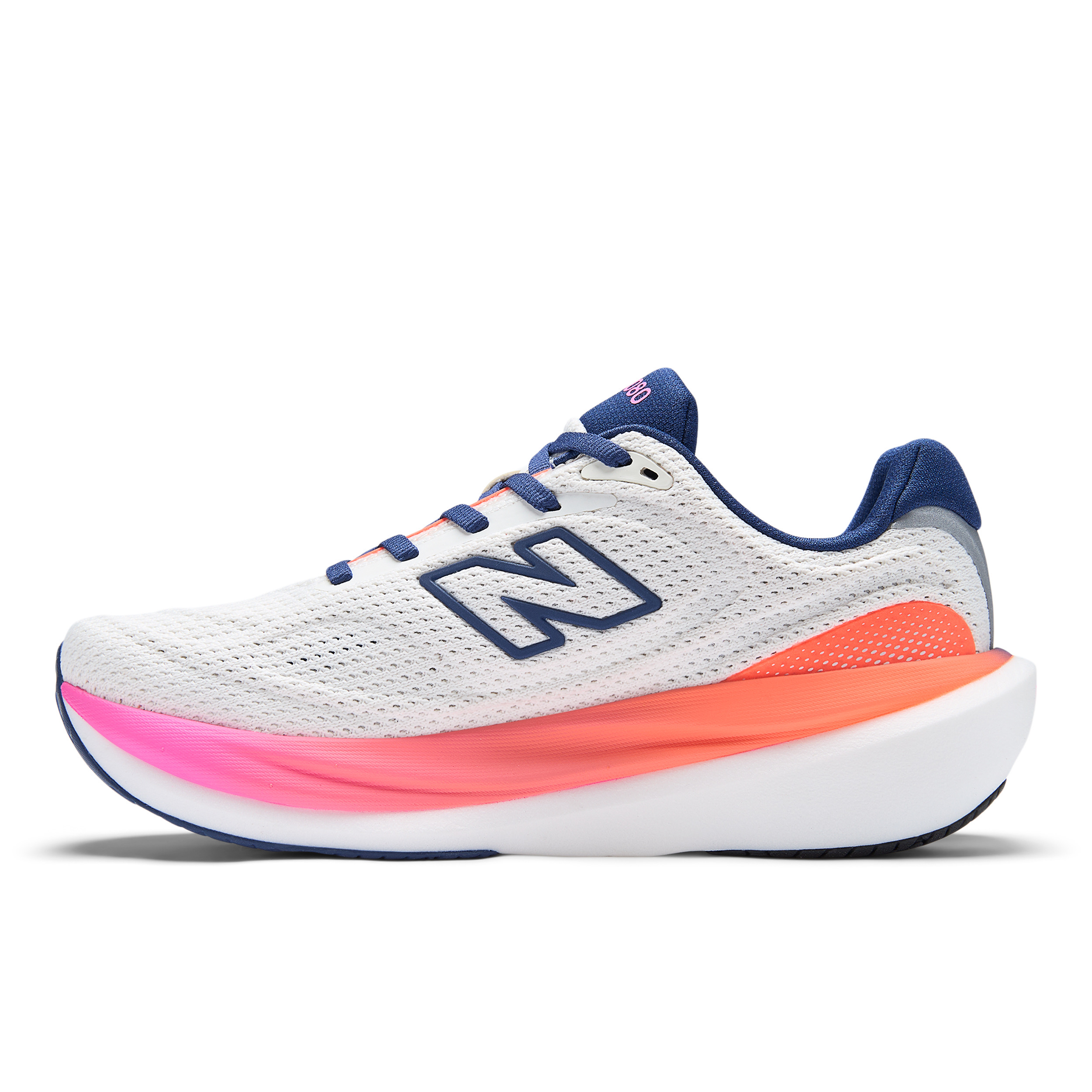 New Balance 1080 Beyaz Kadın Koşu Ayakkabı W10801L7 görsel 2