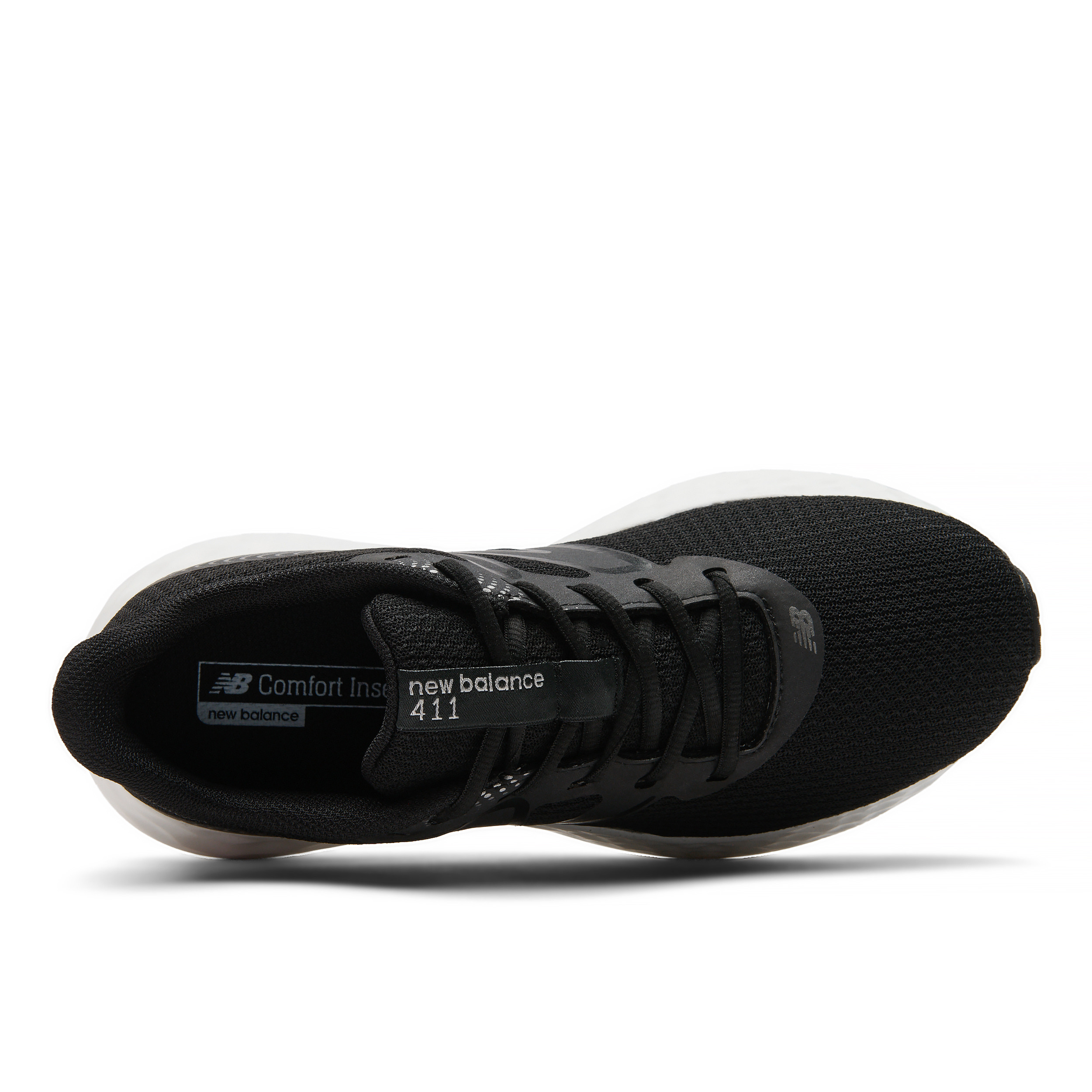New Balance 411 Siyah Kadın Koşu Ayakkabı W411BW3 görsel 3