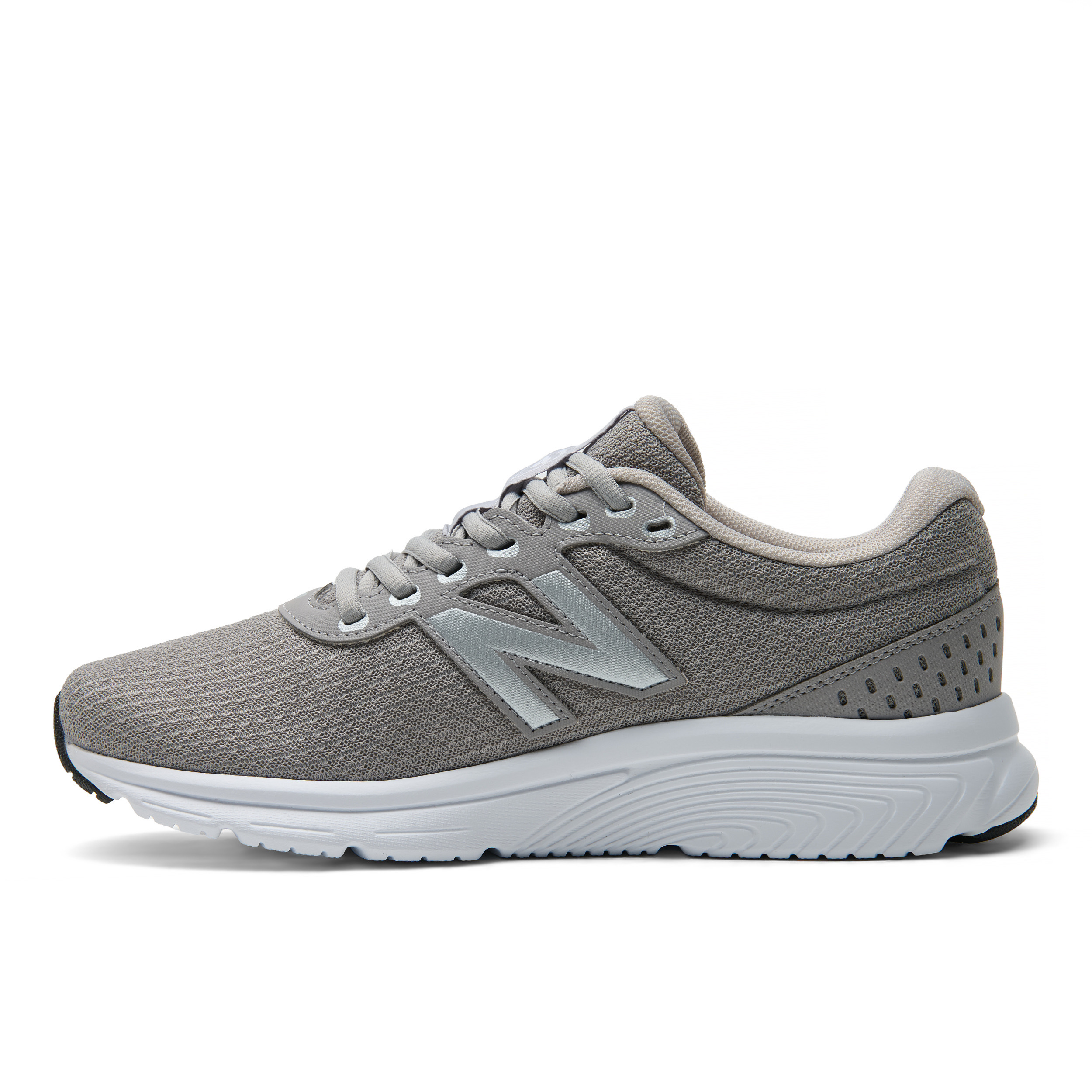 New Balance 411 Gri Kadın Koşu Ayakkabı W411WW2 görsel 2