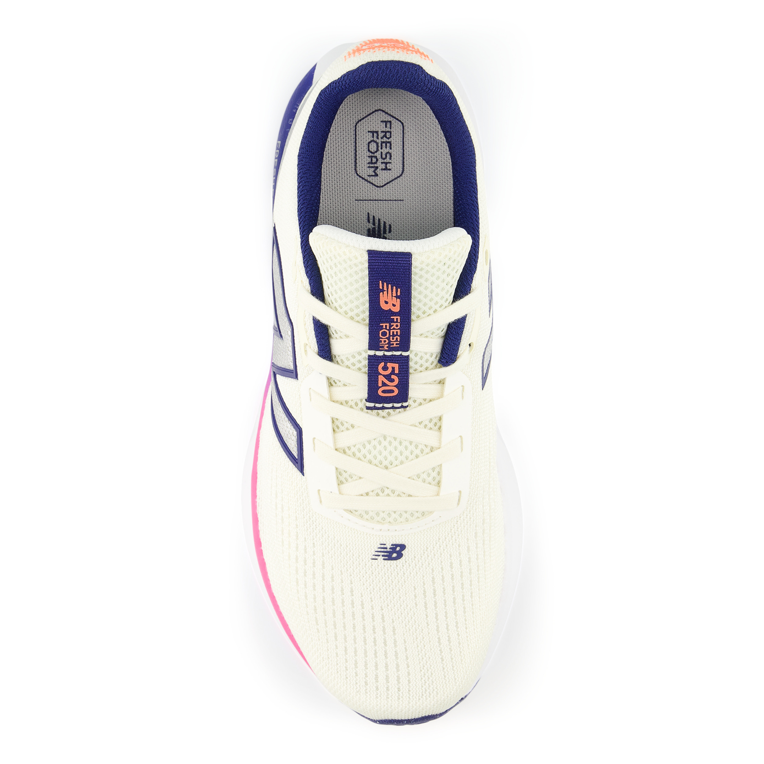 New Balance 520 Bej Kadın Koşu Ayakkabı W5201N8 görsel 3
